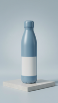 Steel Blue focus formula water bottle